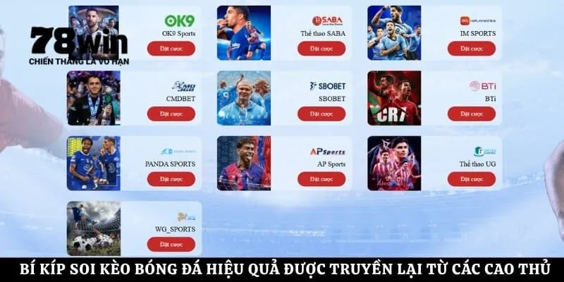 Bí kíp soi kèo bóng đá hiệu quả được truyền lại từ các cao thủ