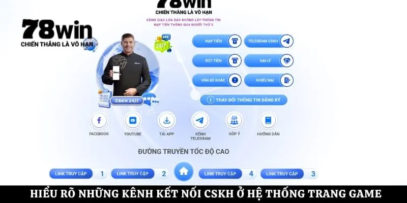 Hiểu rõ những kênh kết nối CSKH ở hệ thống trang game