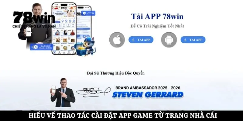 Hiểu về thao tác cài đặt app game từ trang nhà cái