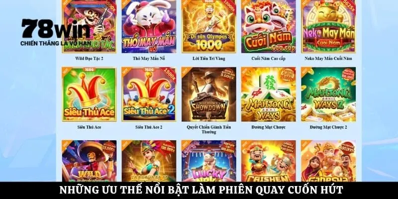 Những ưu thế nổi bật làm phiên quay cuốn hút