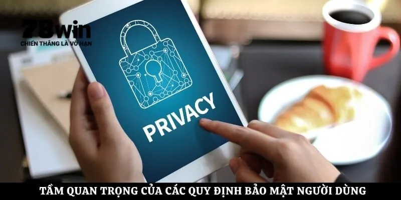 Tầm quan trọng của các quy định bảo mật người dùng