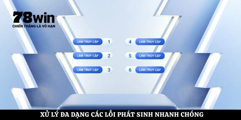 Xử lý đa dạng các lỗi phát sinh nhanh chóng
